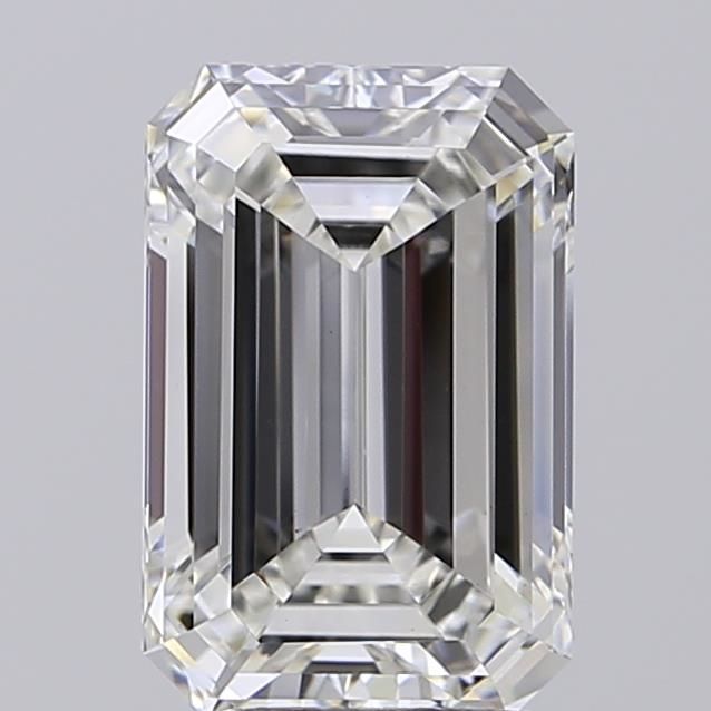 2.91 ct. emerald Lab Grown Diamond front image