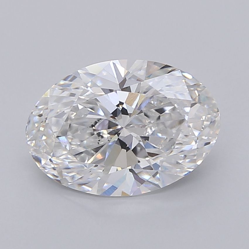 3.02 ct. oval Lab Grown Diamond front image
