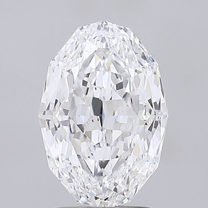 2.91 ct. oval Lab Grown Diamond front image