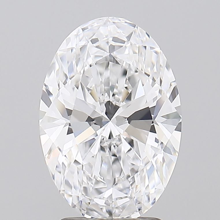 2.76 ct. oval Lab Grown Diamond front image
