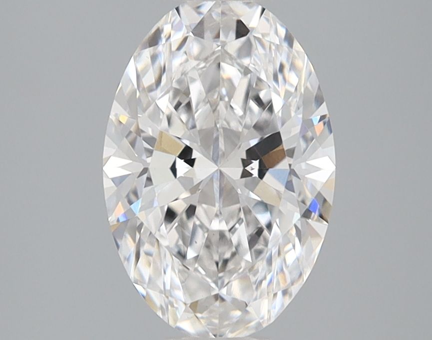 1.56 ct. oval Lab Grown Diamond front image