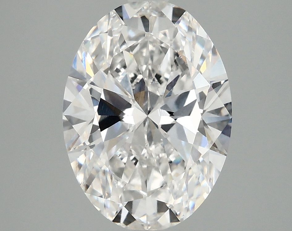 3.02 ct. oval Lab Grown Diamond front image
