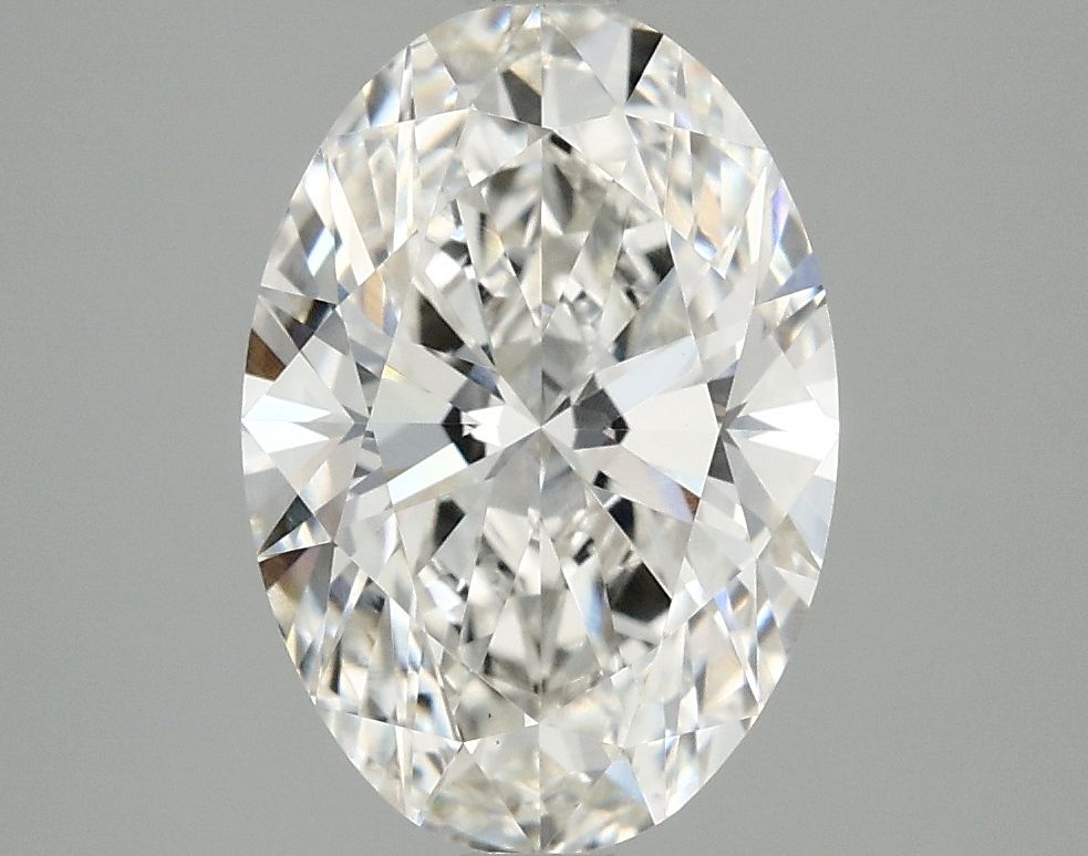 3.08 ct. oval Lab Grown Diamond front image