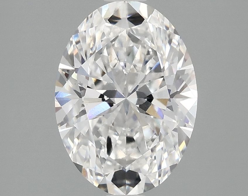 2.10 ct. oval Lab Grown Diamond front image