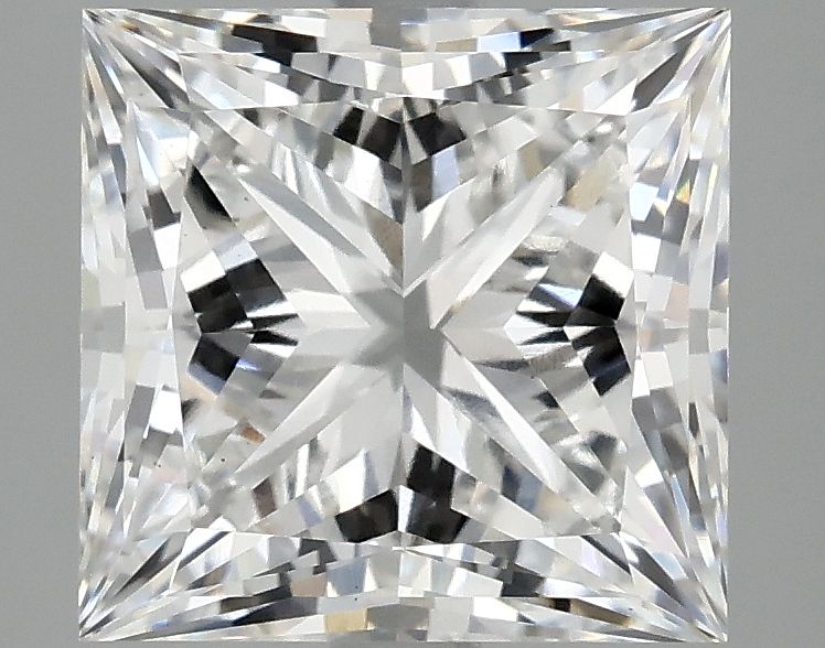 4.08 ct. princess Lab Grown Diamond front image