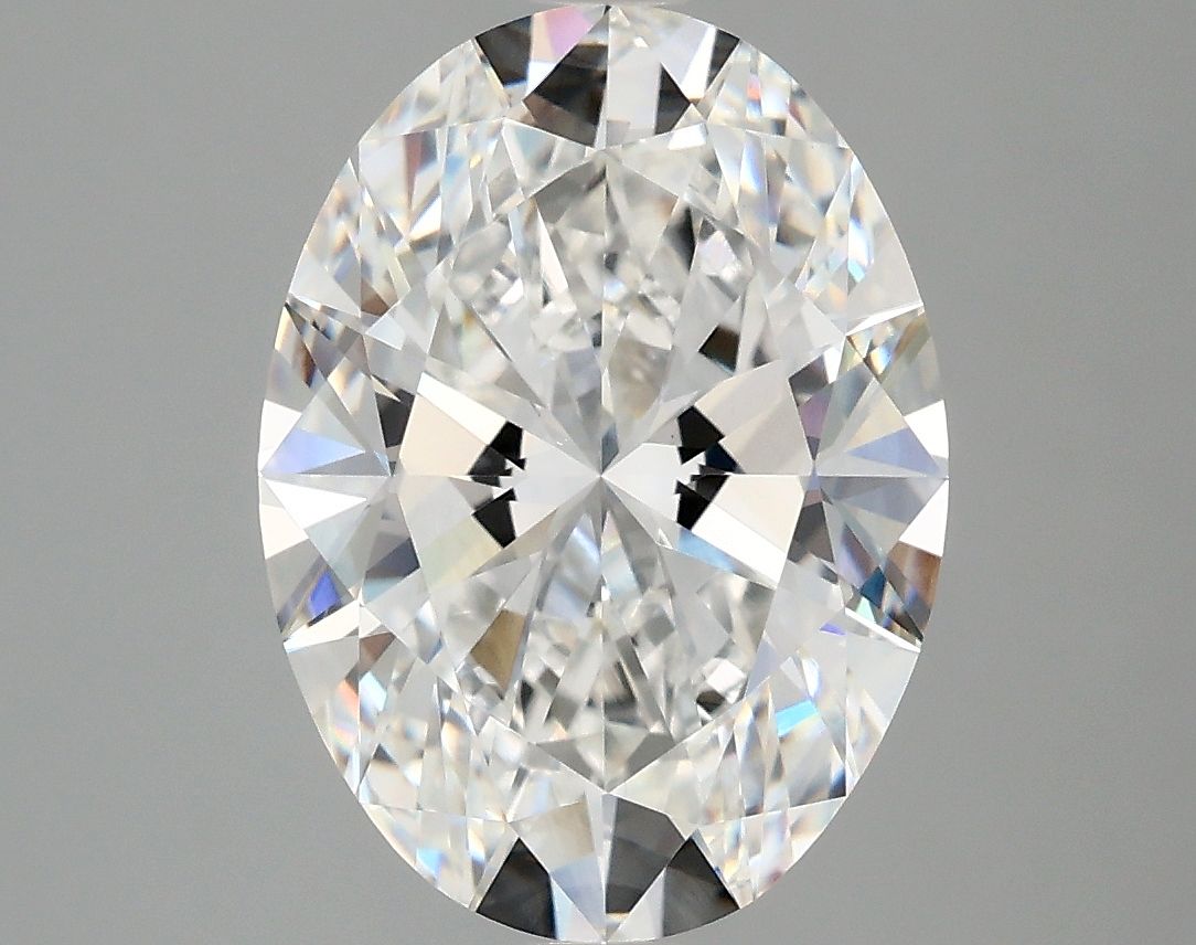 4.10 ct. oval Lab Grown Diamond front image