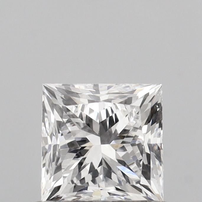 0.64 ct. princess Lab Grown Diamond front image