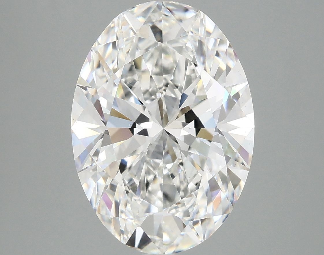 4.09 ct. oval Lab Grown Diamond front image