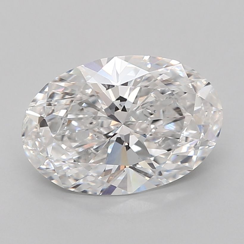 3.01 ct. oval Lab Grown Diamond front image