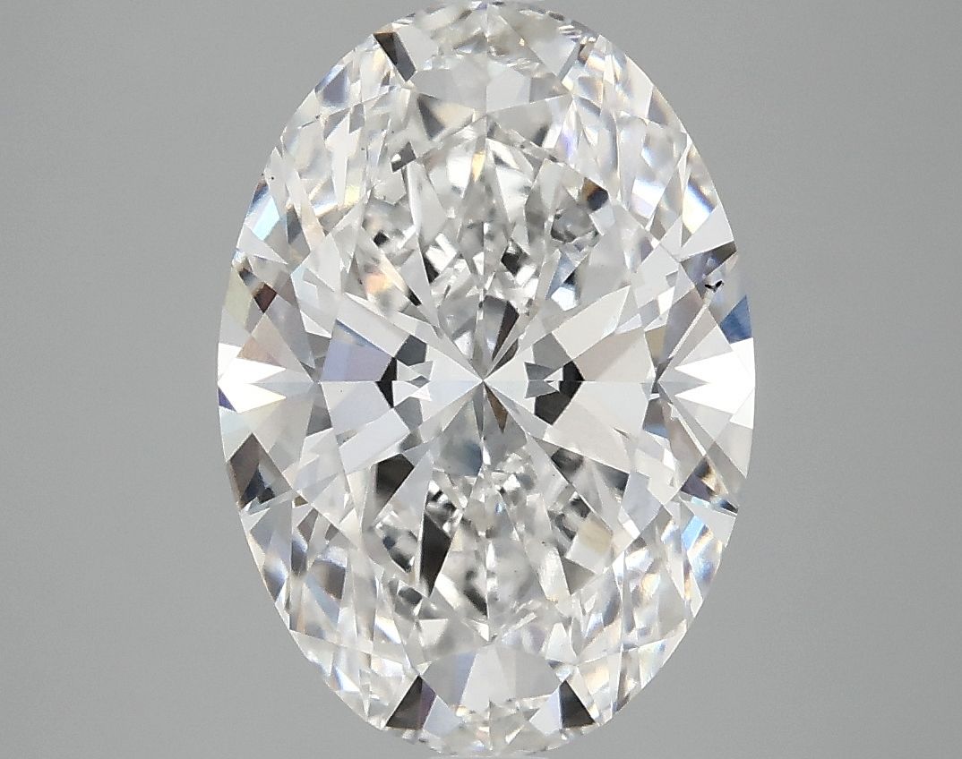 3.98 ct. oval Lab Grown Diamond front image