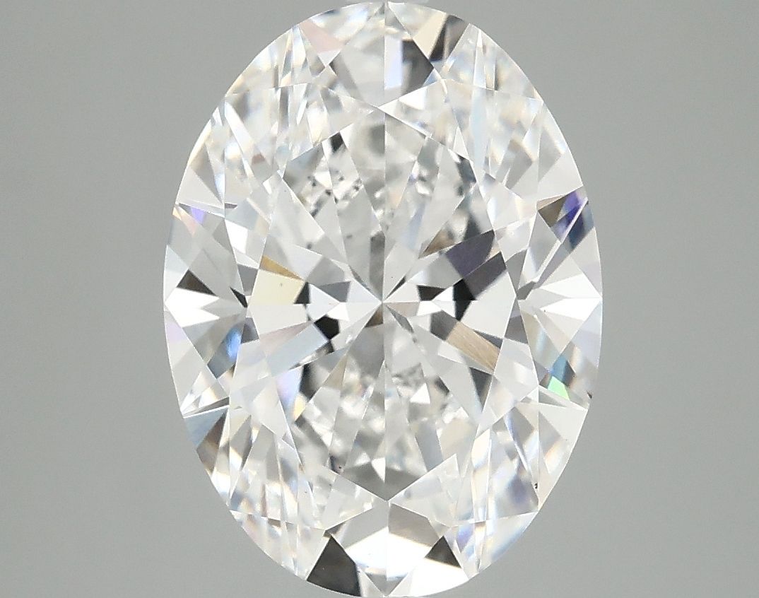 3.97 ct. oval Lab Grown Diamond front image