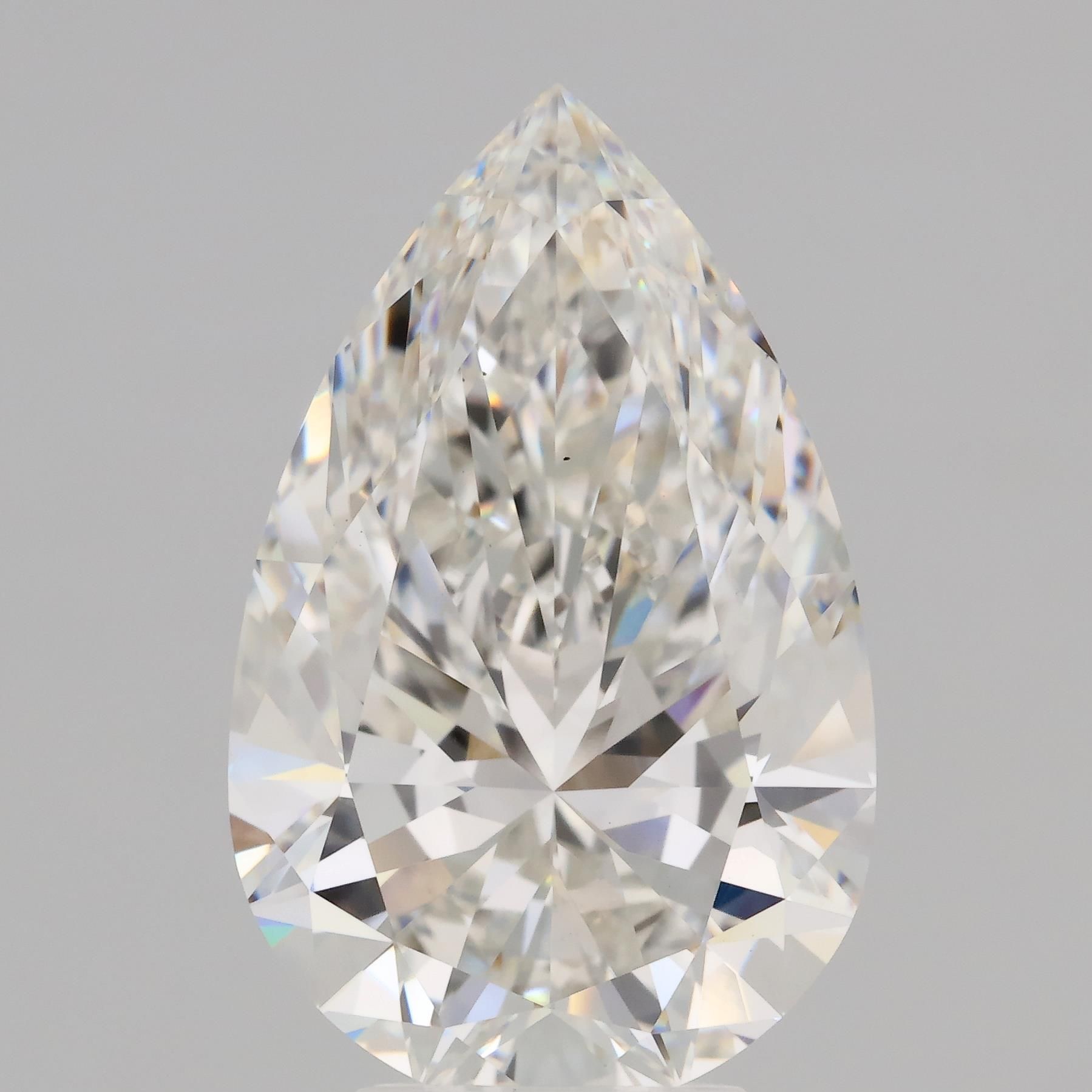 5.30 ct. pear Lab Grown Diamond front image