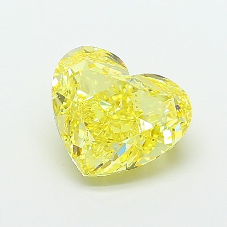 5.18 ct. heart Lab Grown Diamond front image