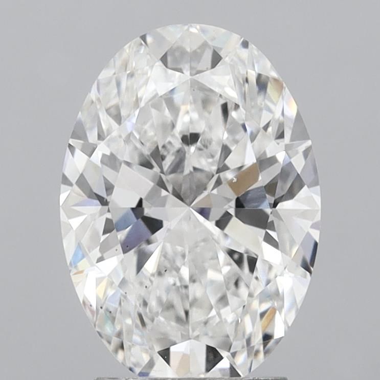 3.02 carat e VS2 EX Cut IGI oval diamond