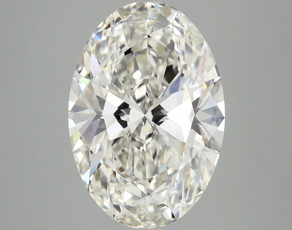 3.98 ct. oval Lab Grown Diamond front image