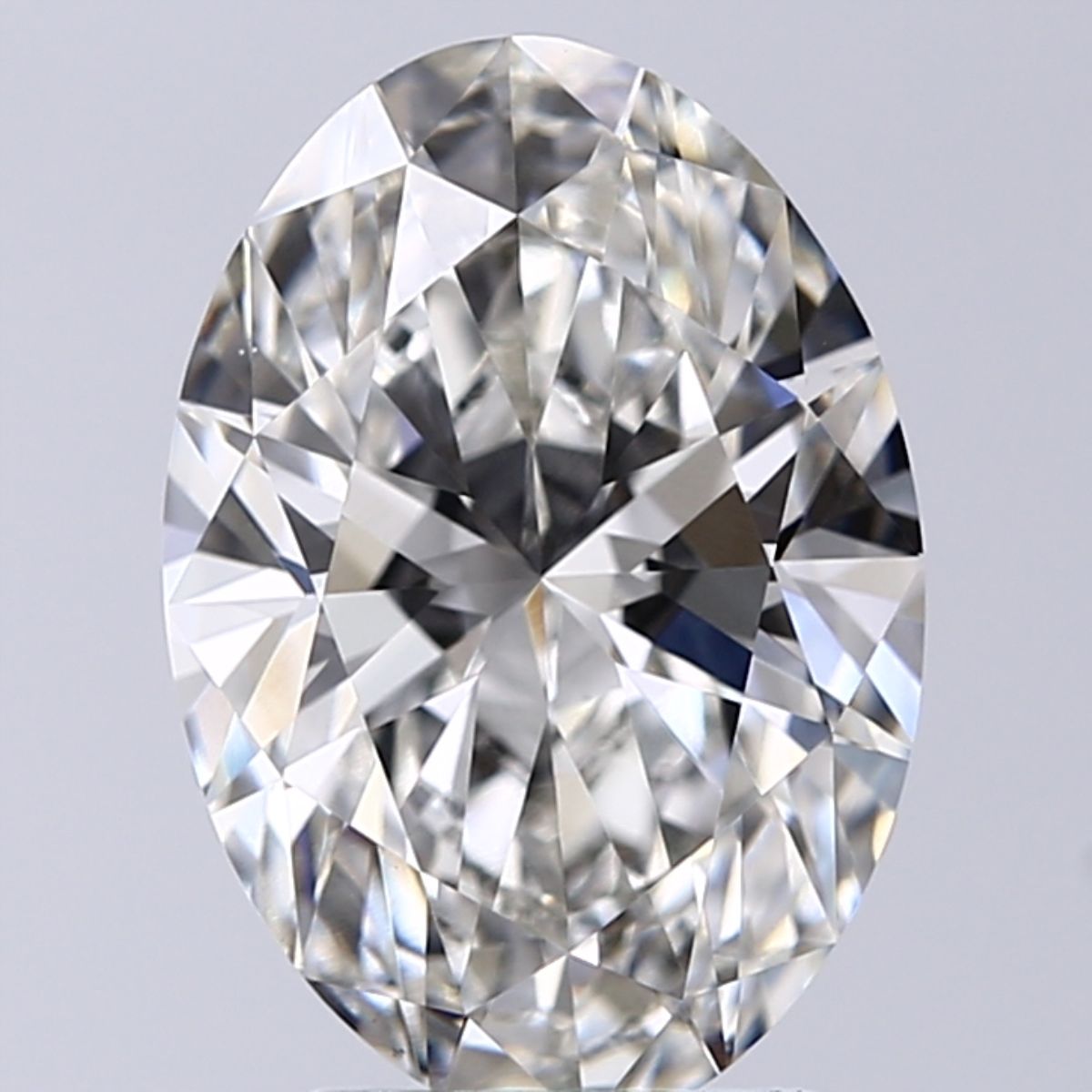2.62 ct. oval Lab Grown Diamond front image
