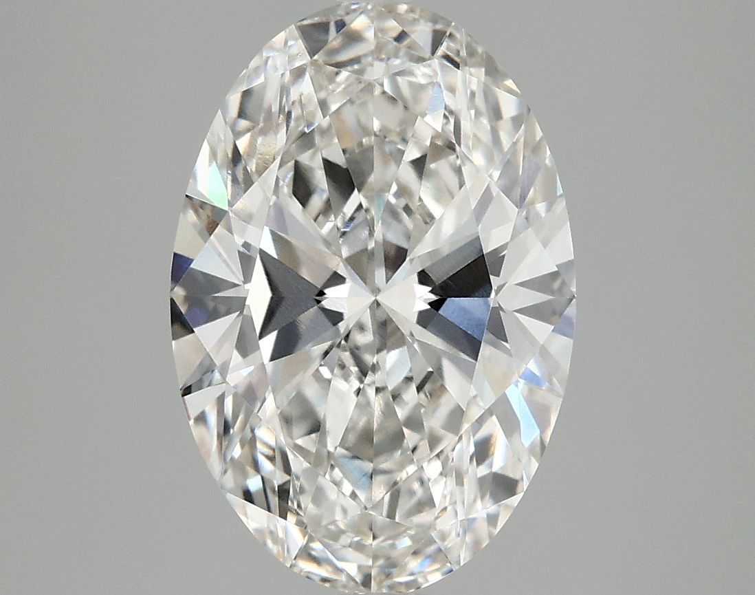 3.85 ct. oval Lab Grown Diamond front image