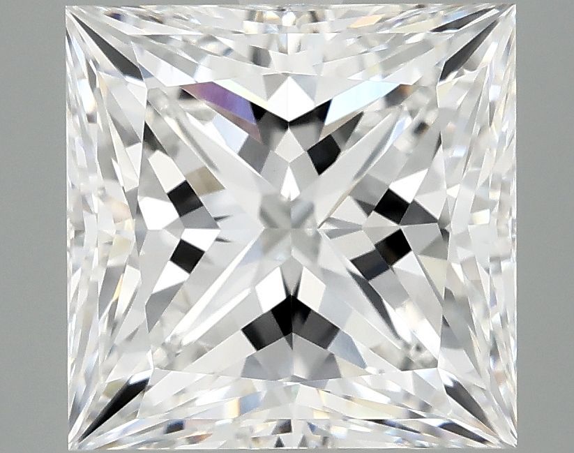5.04 ct. princess Lab Grown Diamond front image