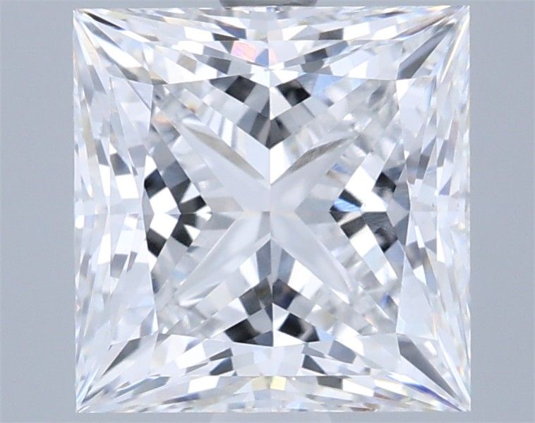 3.14 ct. princess Lab Grown Diamond front image