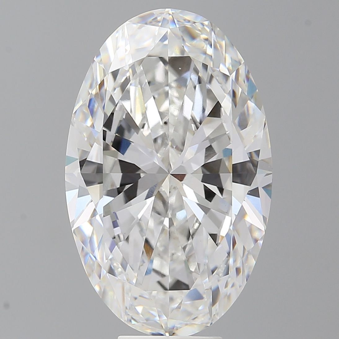 9.58 ct. oval Lab Grown Diamond front image