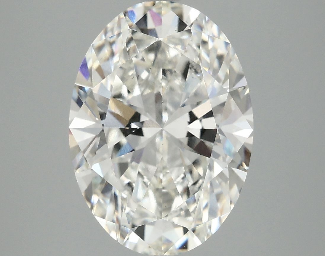 3.85 ct. oval Lab Grown Diamond front image