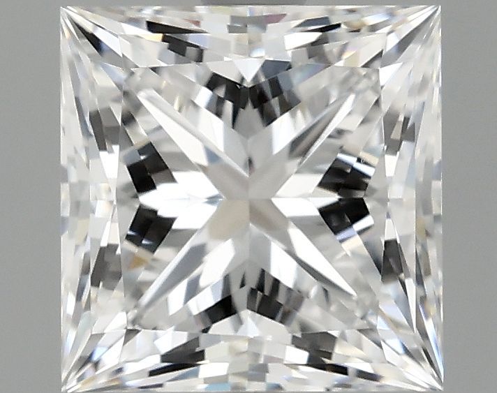2.10 ct. princess Lab Grown Diamond front image