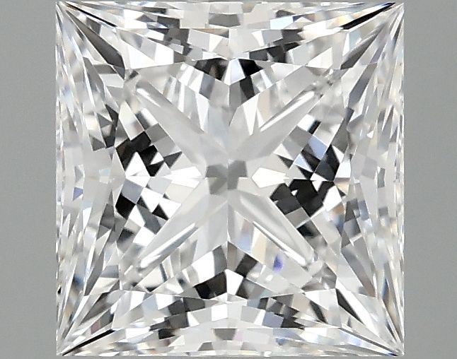 2.10 ct. princess Lab Grown Diamond front image