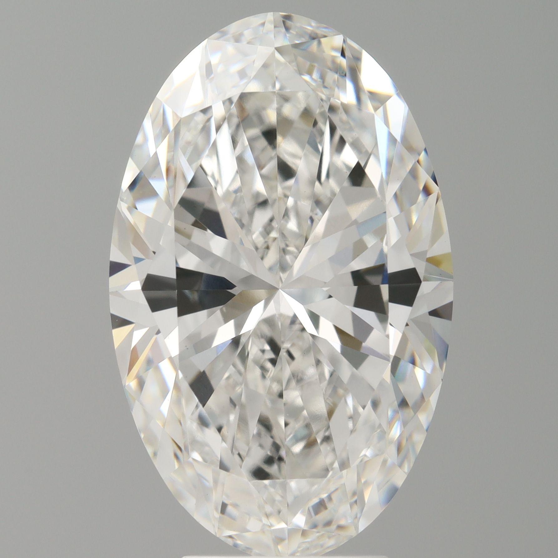 6.00 ct. oval Lab Grown Diamond front image