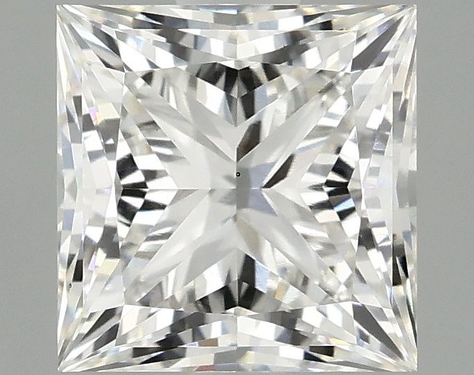 2.09 ct. princess Lab Grown Diamond front image