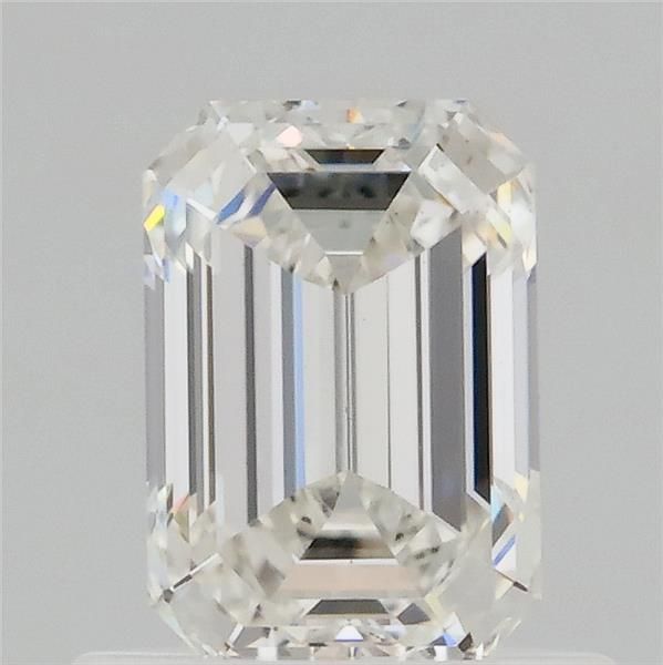 0.74 ct. emerald Lab Grown Diamond front image