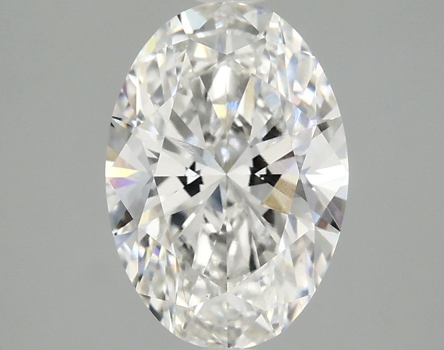 2.10 ct. oval Lab Grown Diamond front image
