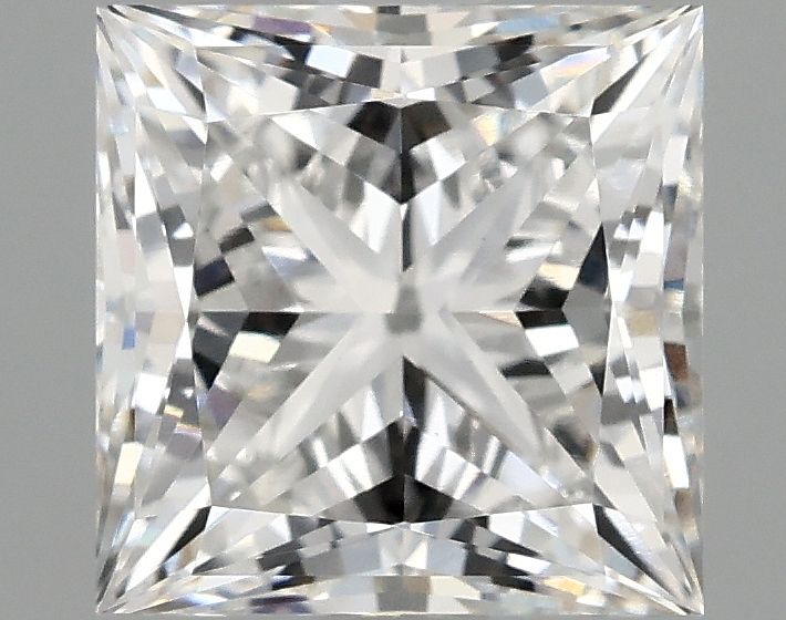2.09 ct. princess Lab Grown Diamond front image