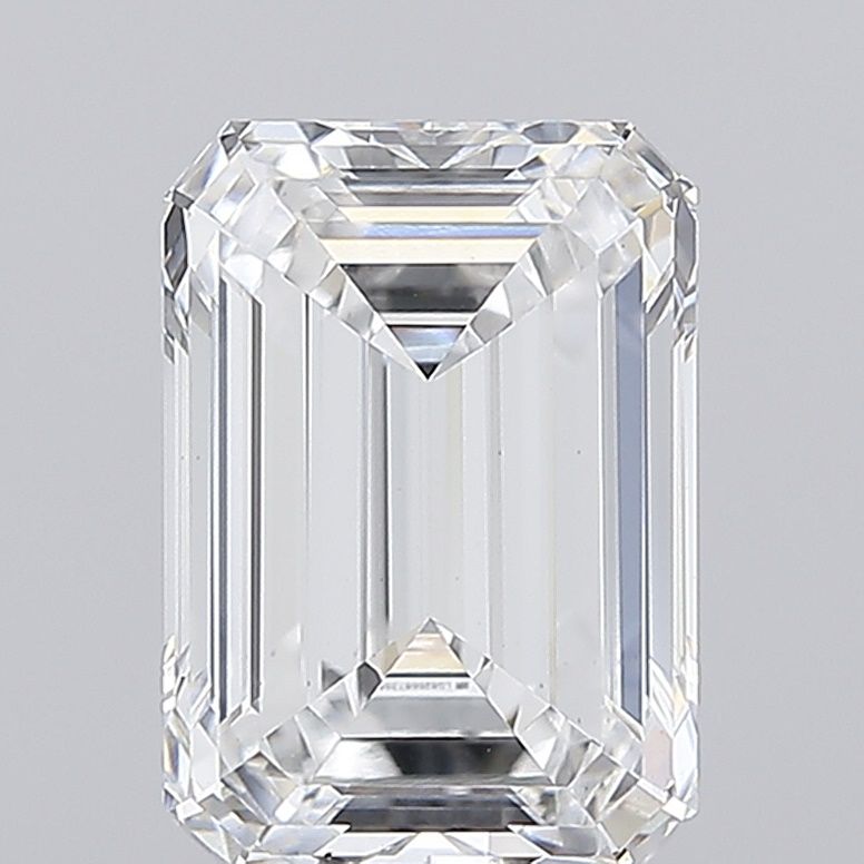 3.02 ct. emerald Lab Grown Diamond front image