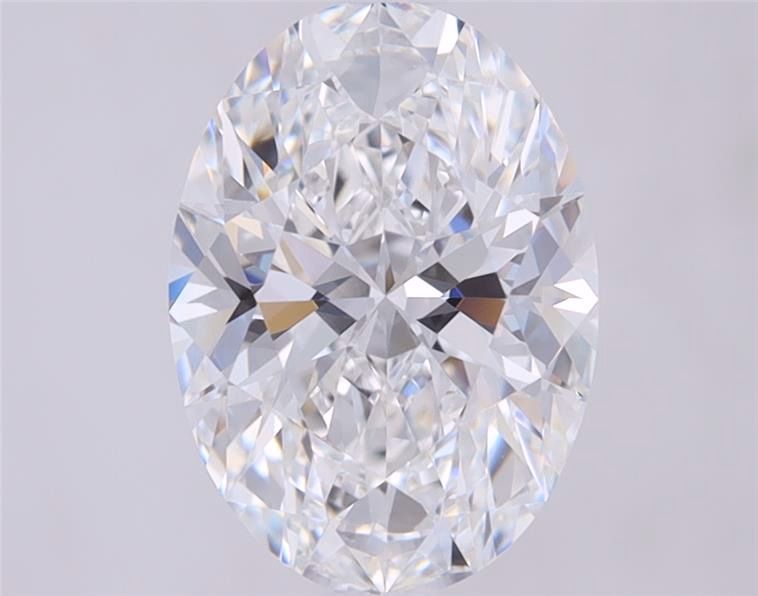 4.07 ct. oval Lab Grown Diamond front image