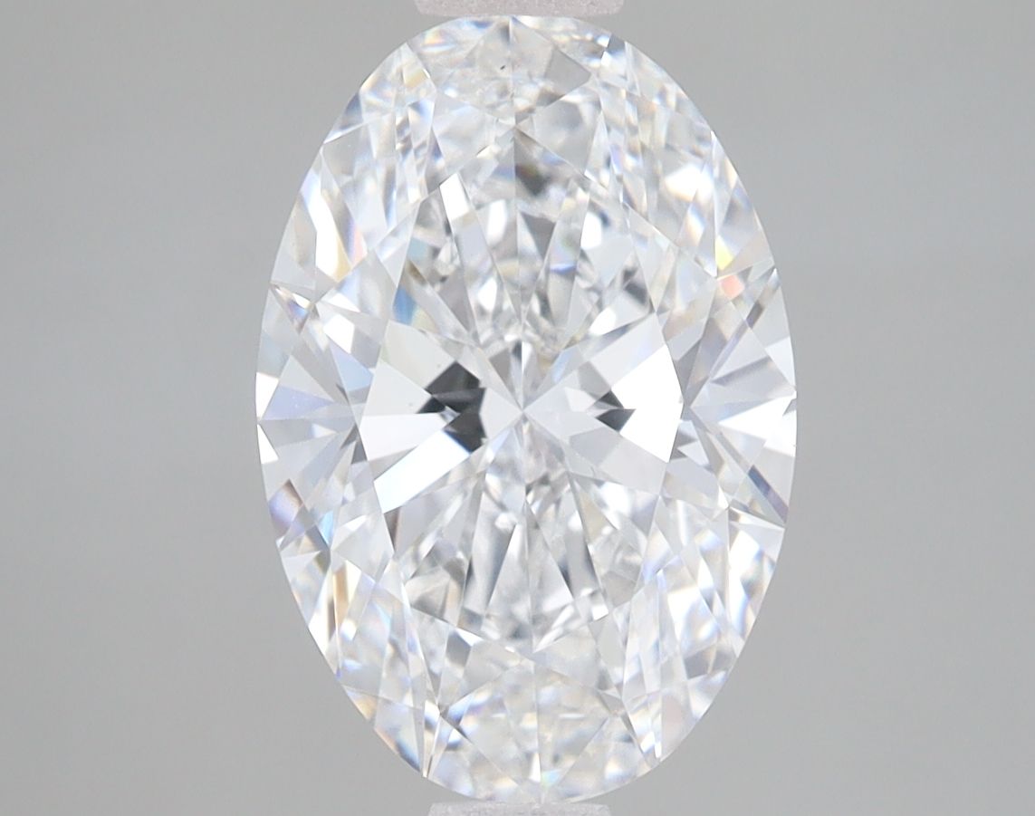 3.03 ct. oval Lab Grown Diamond front image