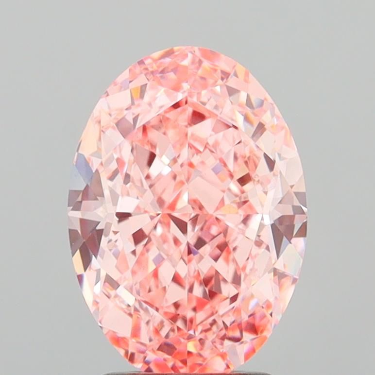3.06 ct. oval Lab Grown Diamond front image