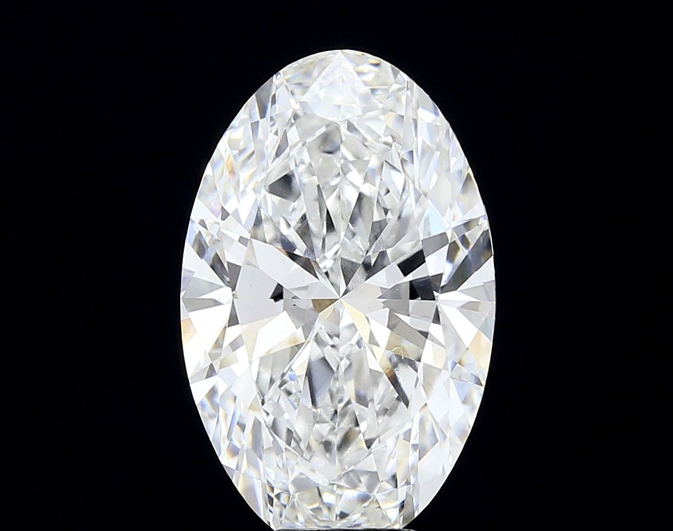 8.53 ct. oval Lab Grown Diamond front image