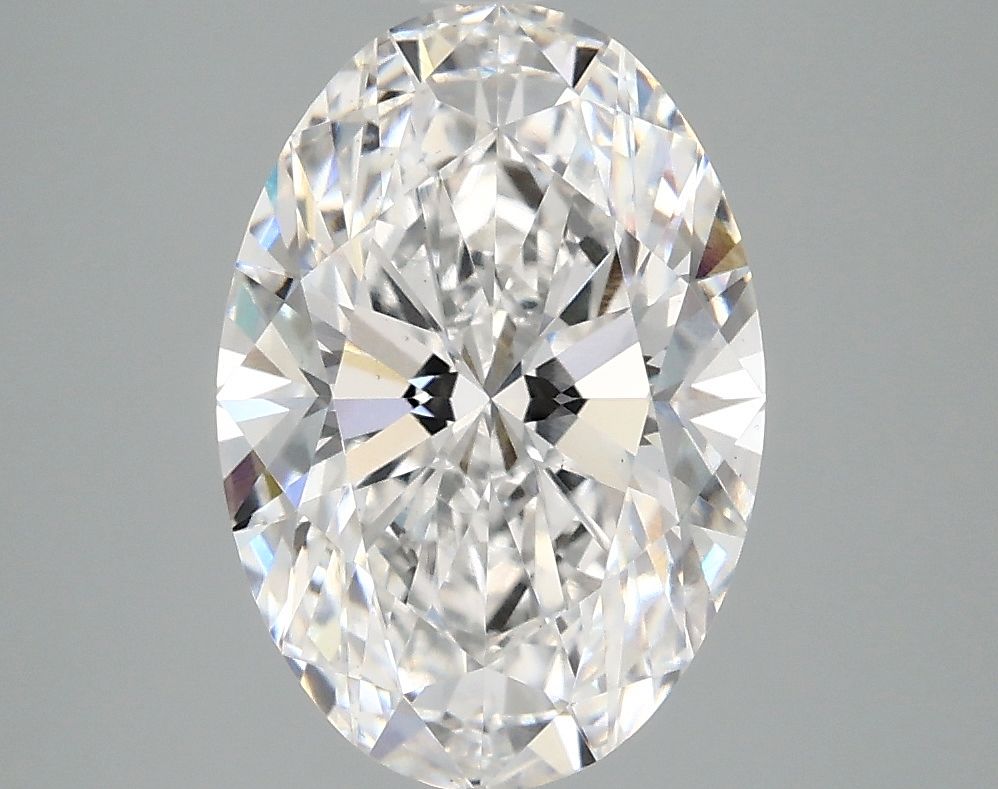 3.08 ct. oval Lab Grown Diamond front image