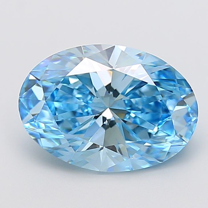 4.53 ct. oval Lab Grown Diamond front image