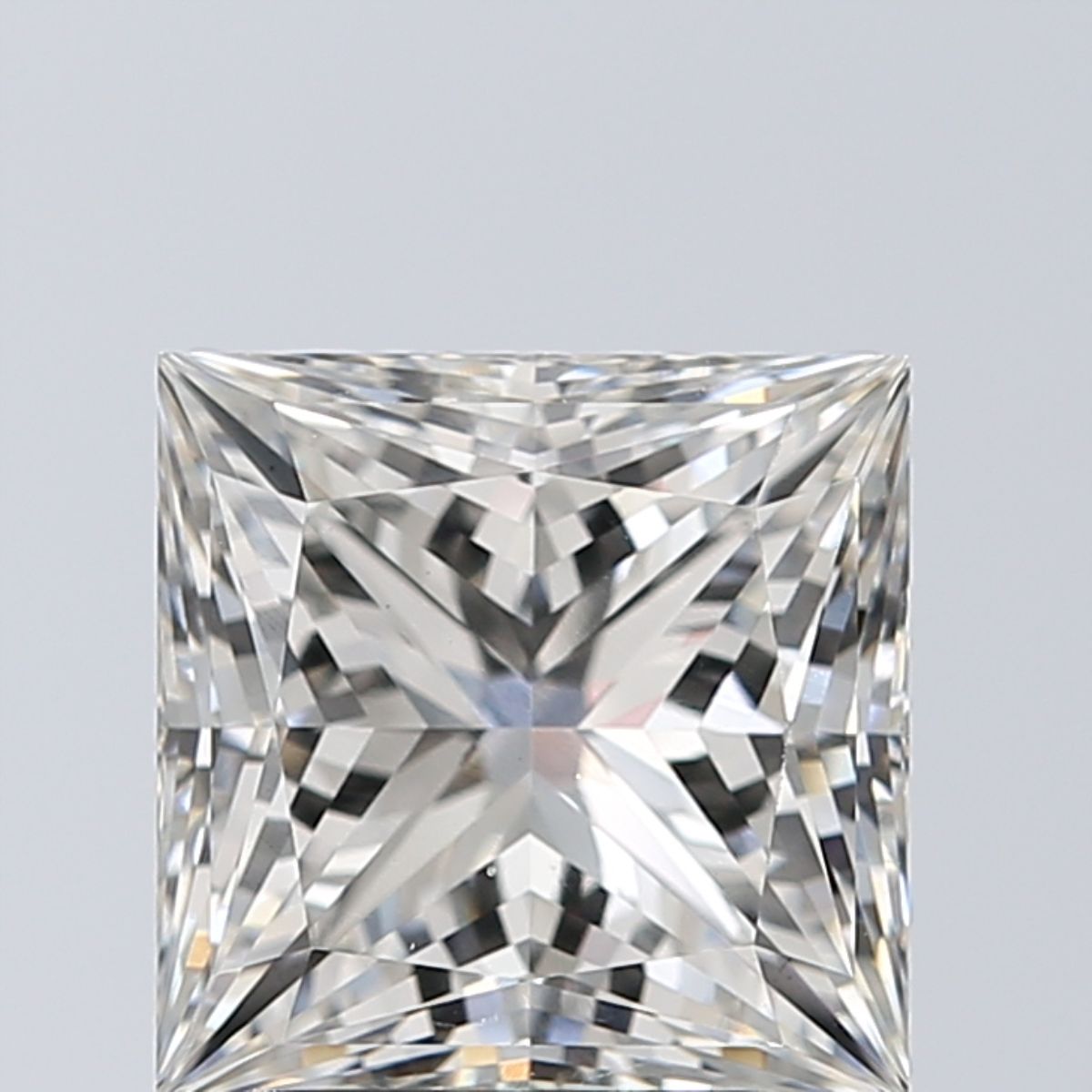 2.54 ct. princess Lab Grown Diamond front image