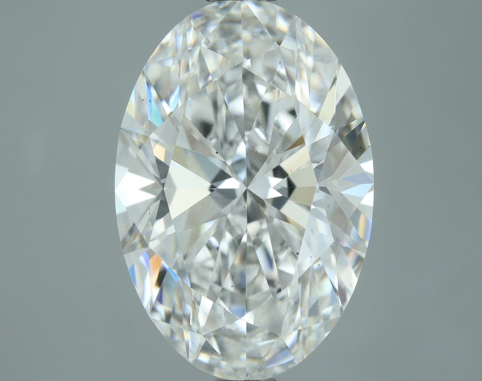 4.06 ct. oval Lab Grown Diamond front image