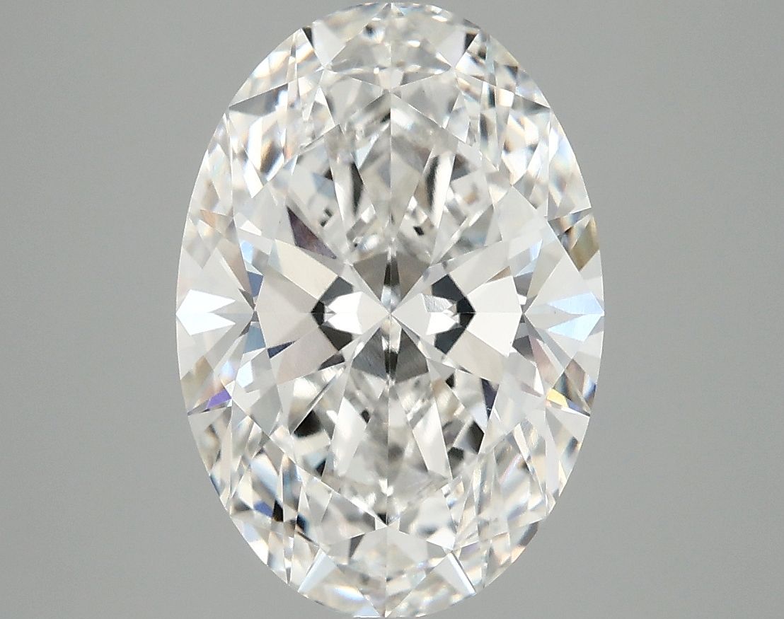 4.10 ct. oval Lab Grown Diamond front image