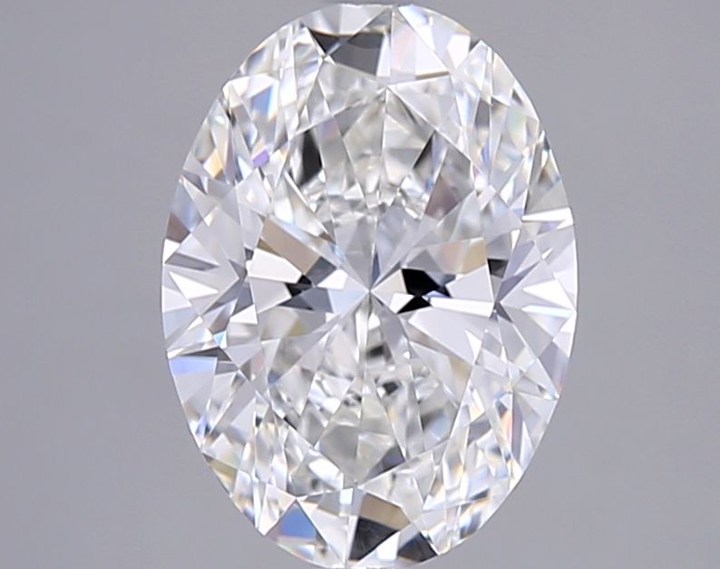 2.05 ct. oval Lab Grown Diamond front image
