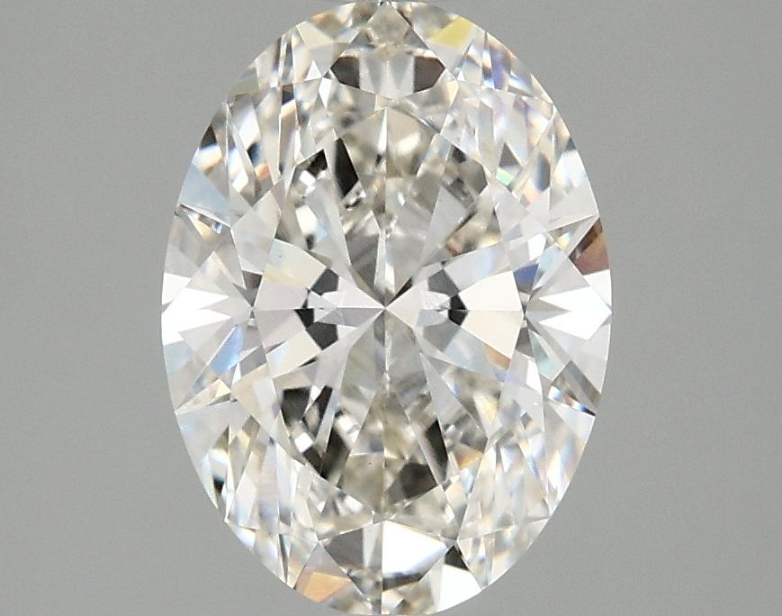 2.10 ct. oval Lab Grown Diamond front image
