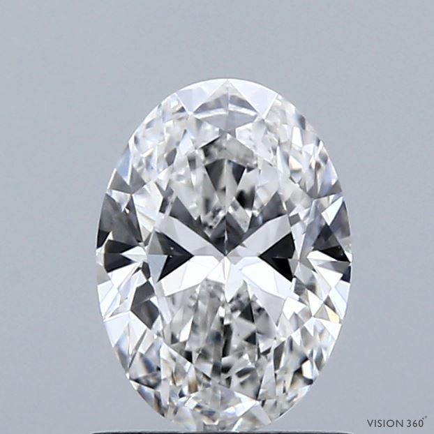 1.01 ct lab-grown Oval Diamond