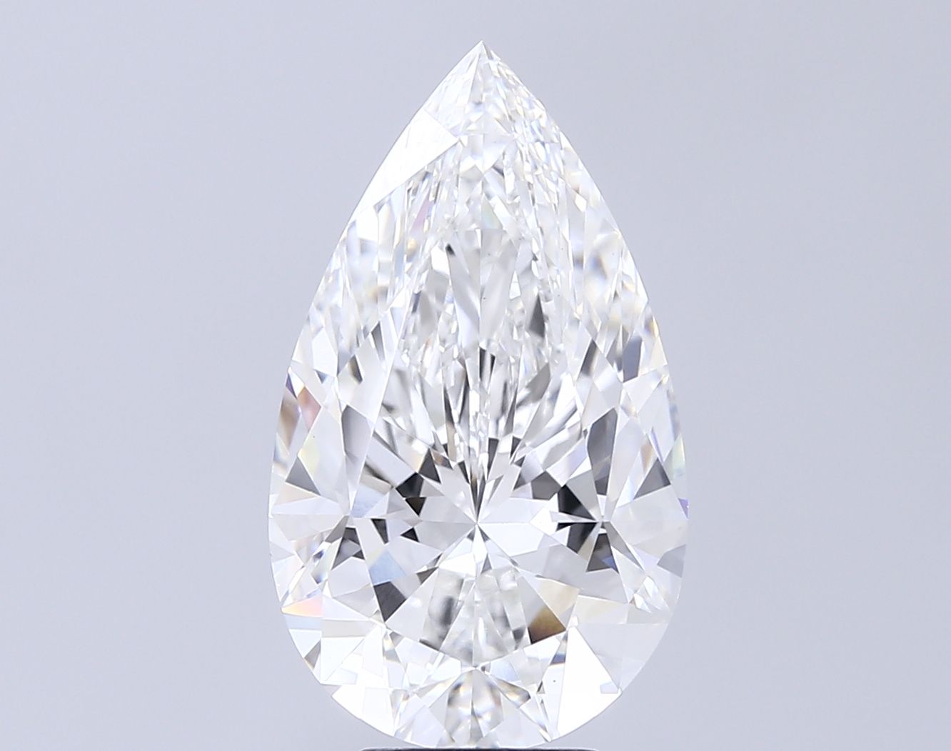 7.11 ct. pear Lab Grown Diamond front image