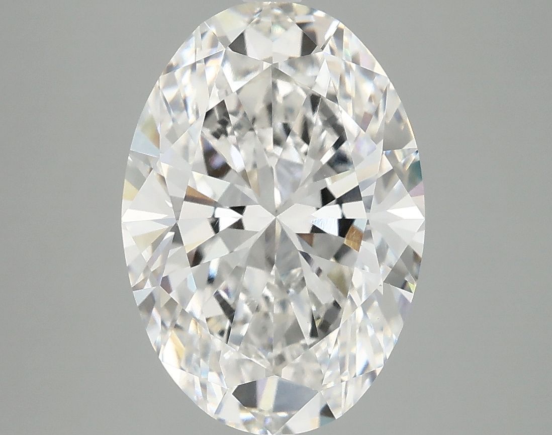 4.10 ct. oval Lab Grown Diamond front image