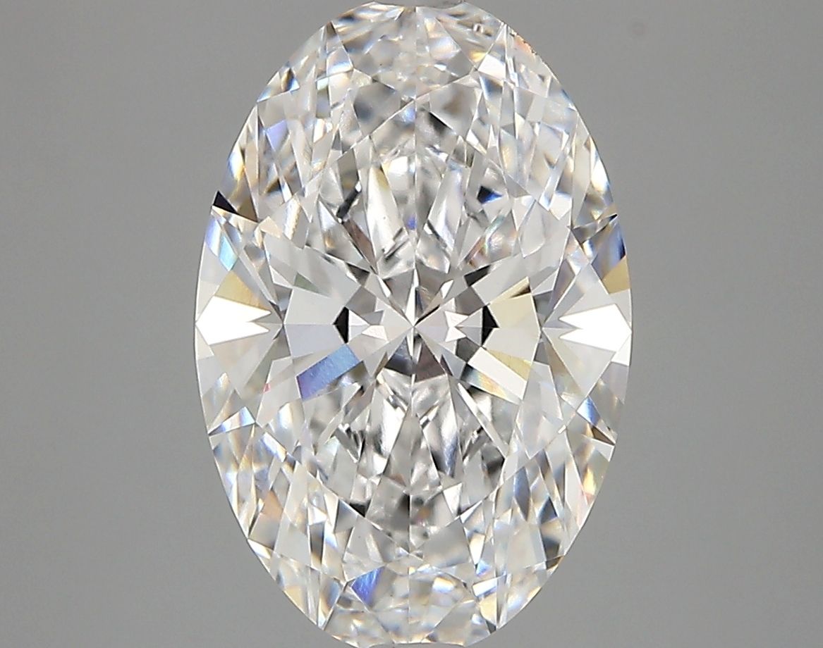3.76 ct. oval Lab Grown Diamond front image