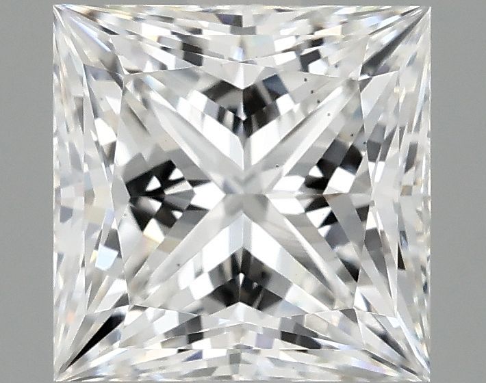 2.10 ct. princess Lab Grown Diamond front image