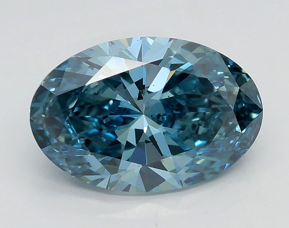 2.04 ct. oval Lab Grown Diamond front image